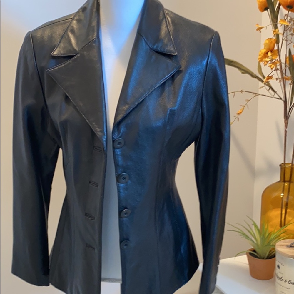 Leather jacket